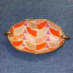 SMALL, colorful dish for jewelry, hair accessories, or trinkets